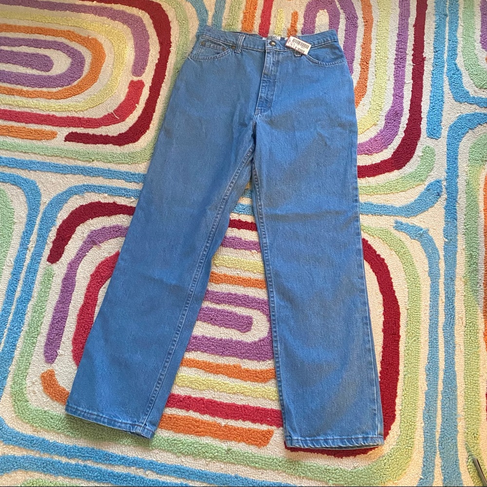 NWT Vintage NOS Metro Express Sears Straight Leg Jeans